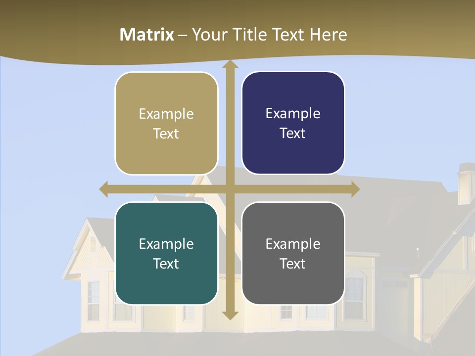 Residence Residential Estate PowerPoint Template