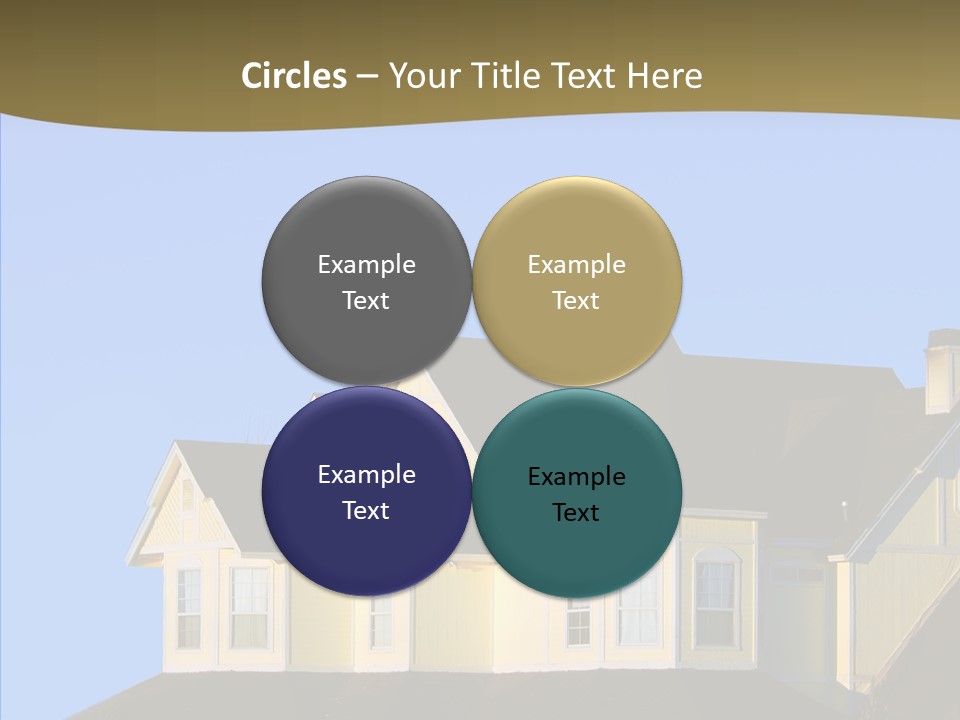 Residence Residential Estate PowerPoint Template