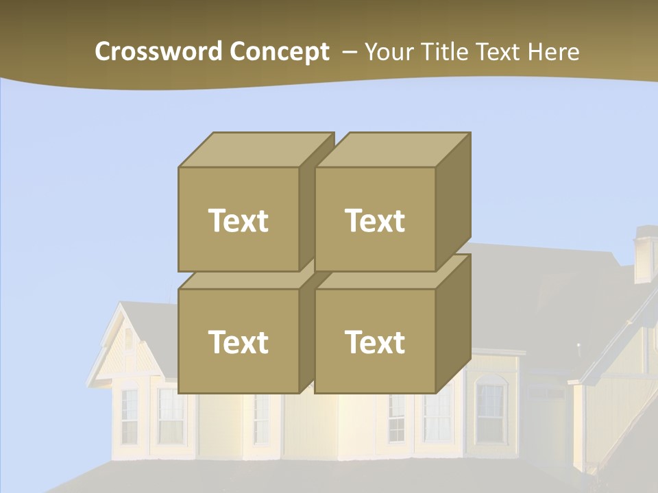 Residence Residential Estate PowerPoint Template
