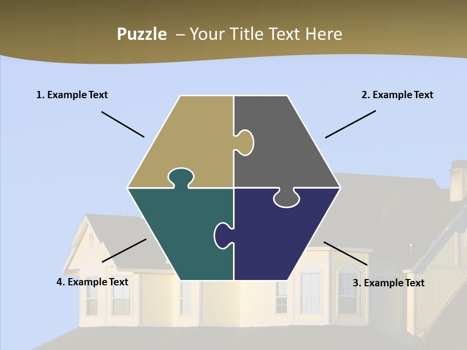 Residence Residential Estate PowerPoint Template