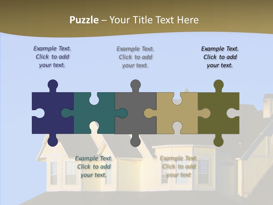 Residence Residential Estate PowerPoint Template