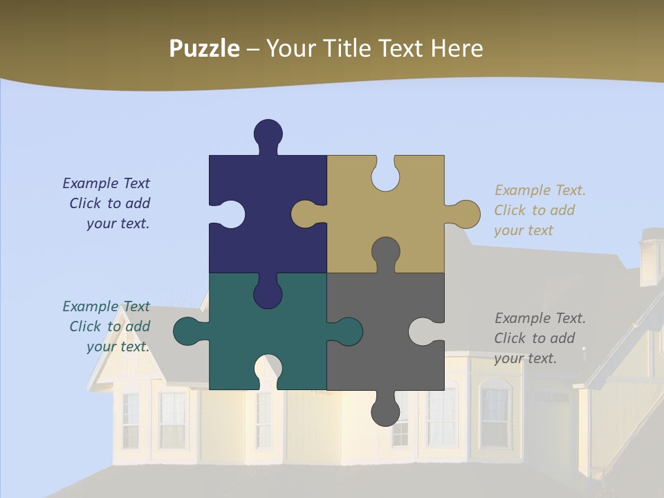 Residence Residential Estate PowerPoint Template
