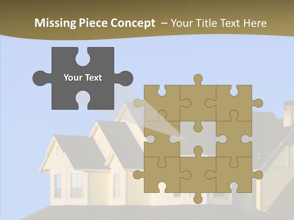 Residence Residential Estate PowerPoint Template