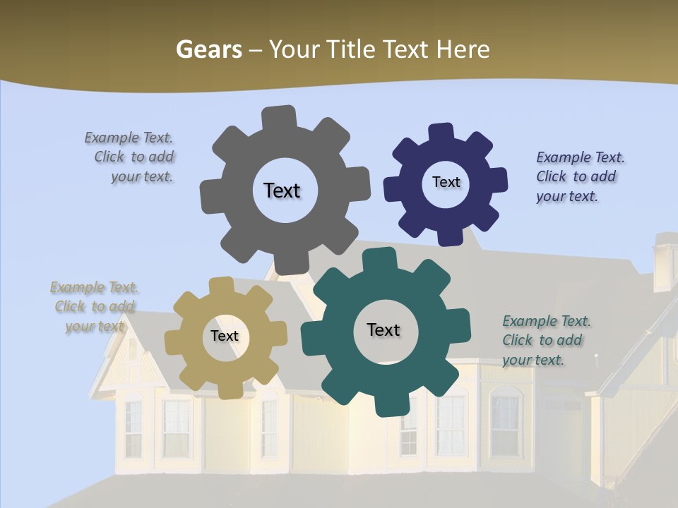 Residence Residential Estate PowerPoint Template