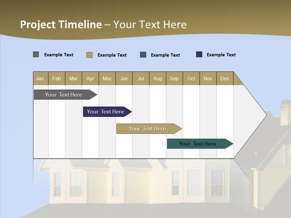 Residence Residential Estate PowerPoint Template