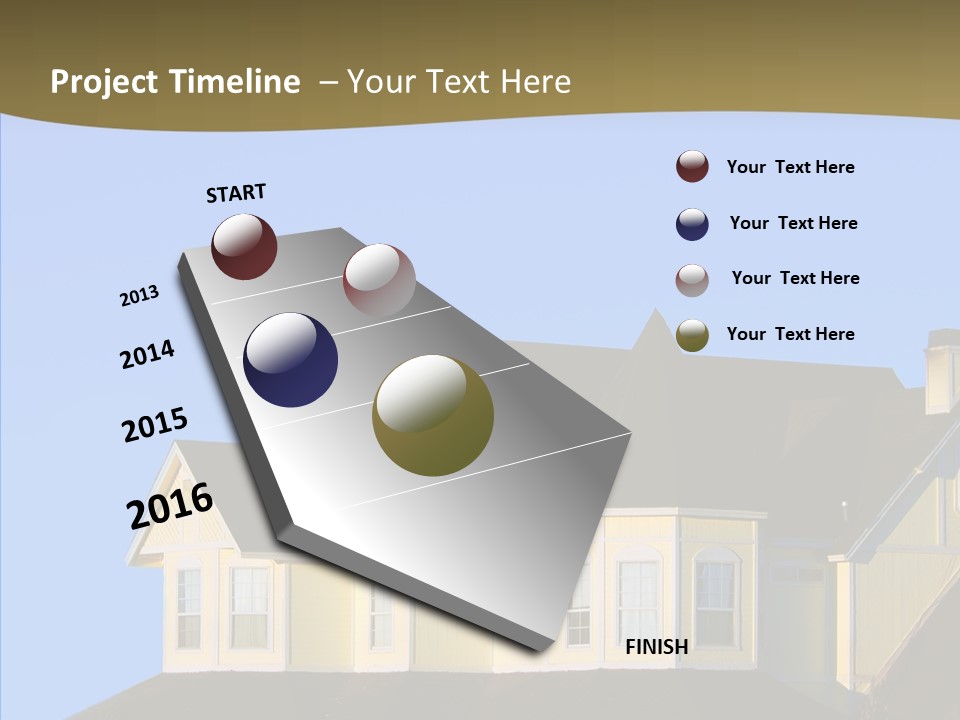 Residence Residential Estate PowerPoint Template