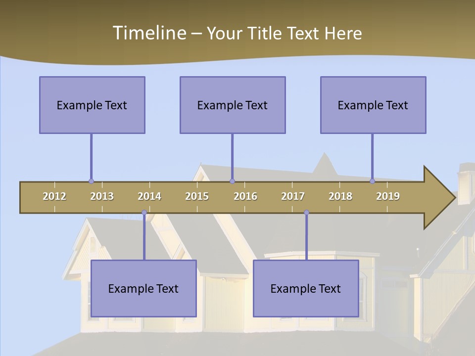 Residence Residential Estate PowerPoint Template