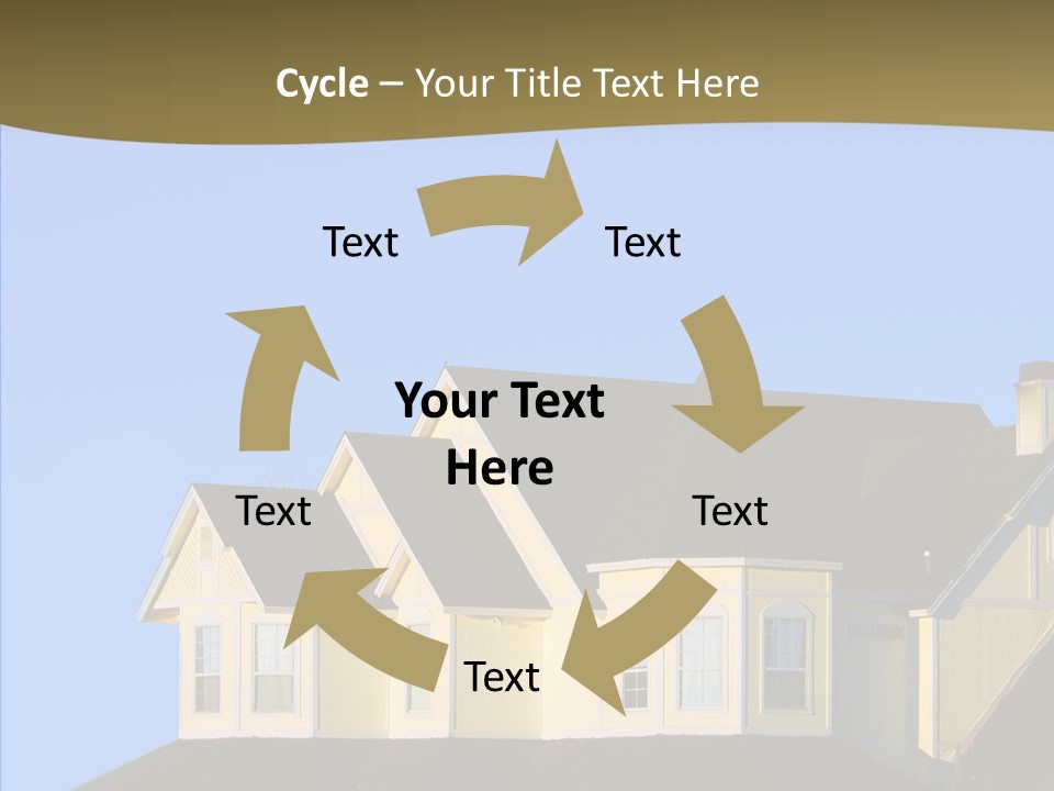 Residence Residential Estate PowerPoint Template