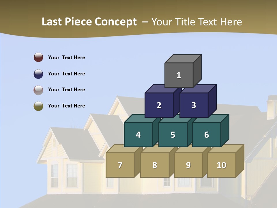Residence Residential Estate PowerPoint Template
