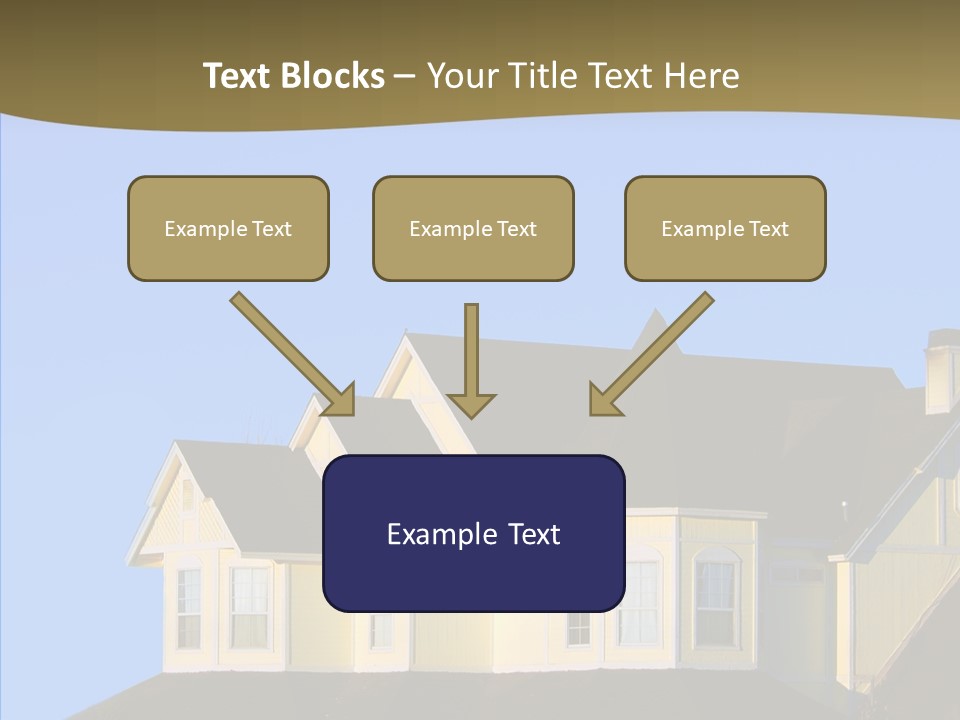 Residence Residential Estate PowerPoint Template