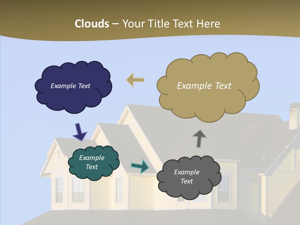 Residence Residential Estate PowerPoint Template