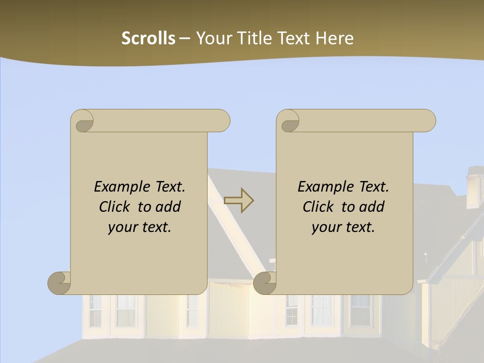 Residence Residential Estate PowerPoint Template