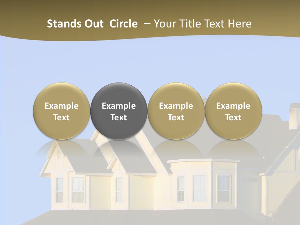 Residence Residential Estate PowerPoint Template