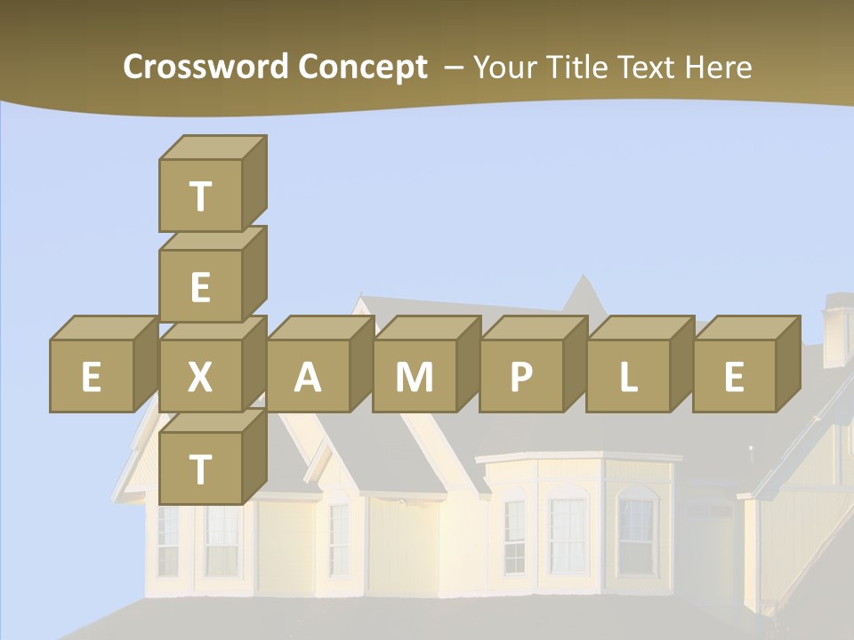 Residence Residential Estate PowerPoint Template