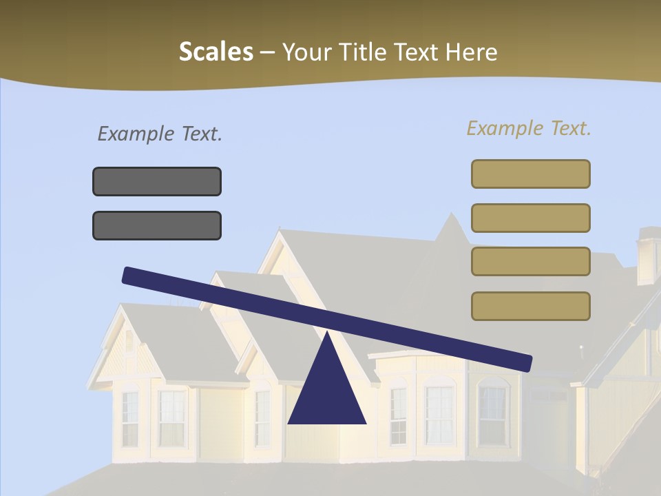 Residence Residential Estate PowerPoint Template