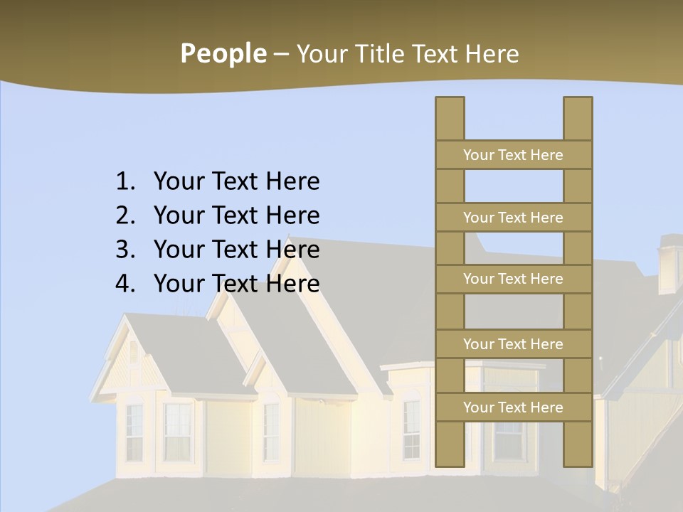 Residence Residential Estate PowerPoint Template