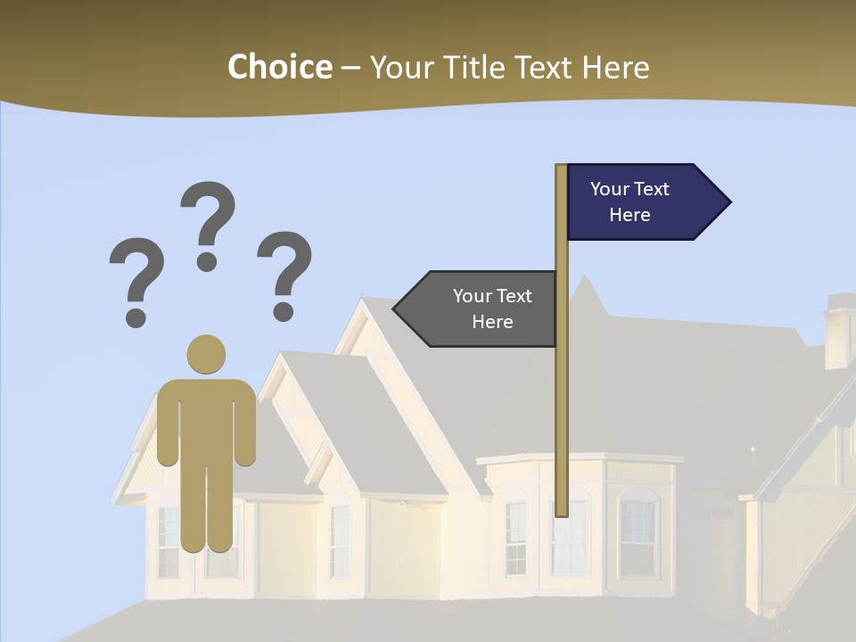 Residence Residential Estate PowerPoint Template