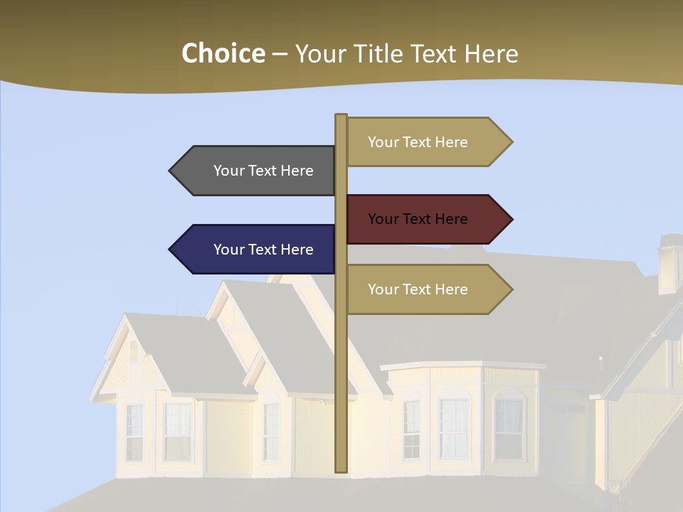 Residence Residential Estate PowerPoint Template