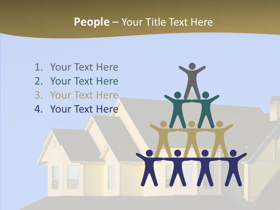 Residence Residential Estate PowerPoint Template
