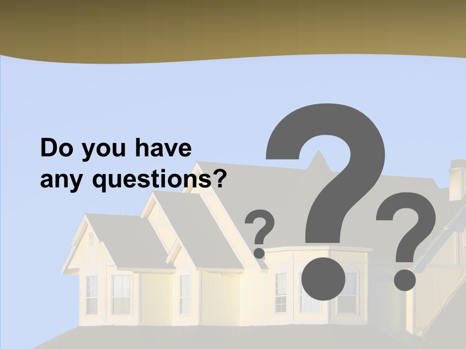 Residence Residential Estate PowerPoint Template