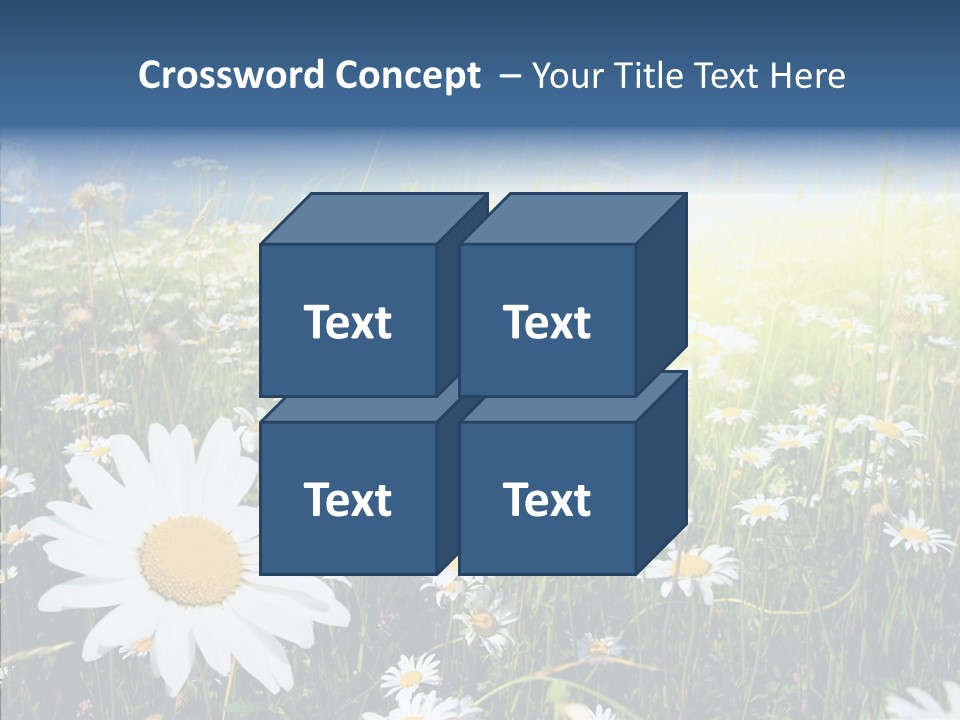 Background Plant Grass PowerPoint Template