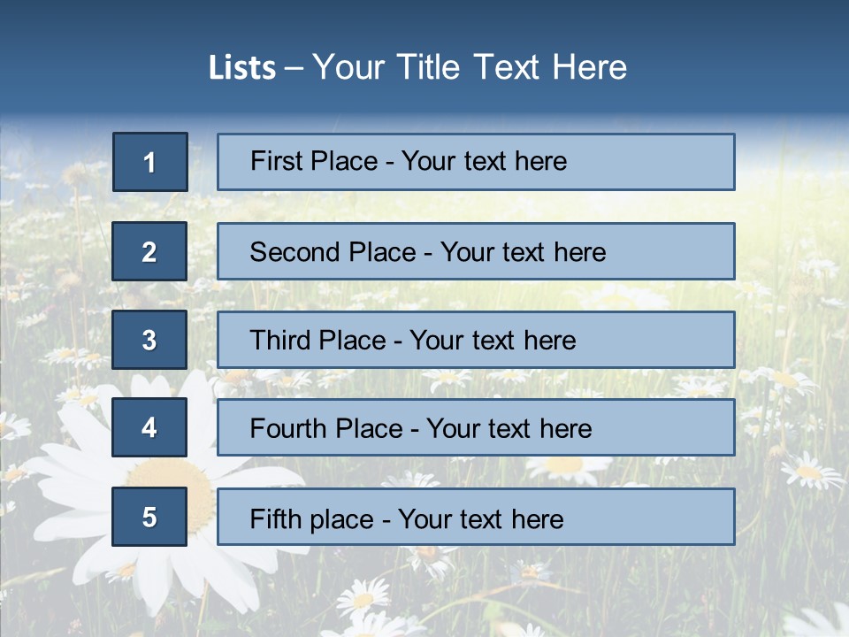 Background Plant Grass PowerPoint Template