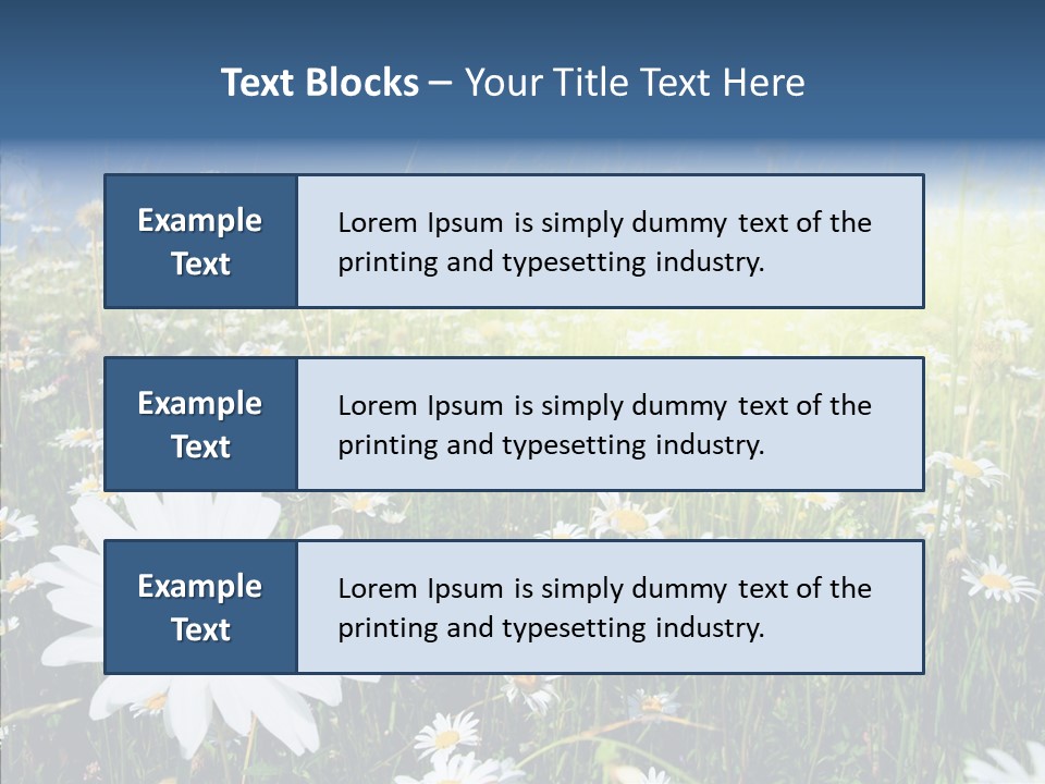 Background Plant Grass PowerPoint Template