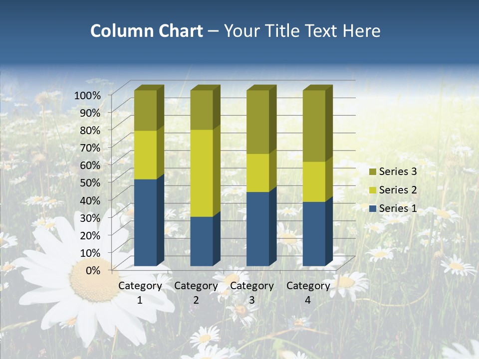 Background Plant Grass PowerPoint Template