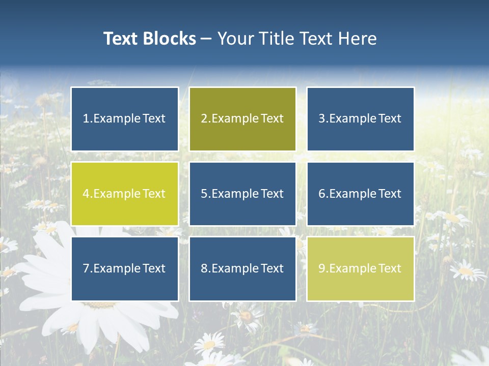 Background Plant Grass PowerPoint Template