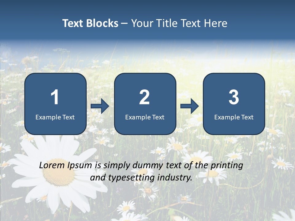 Background Plant Grass PowerPoint Template