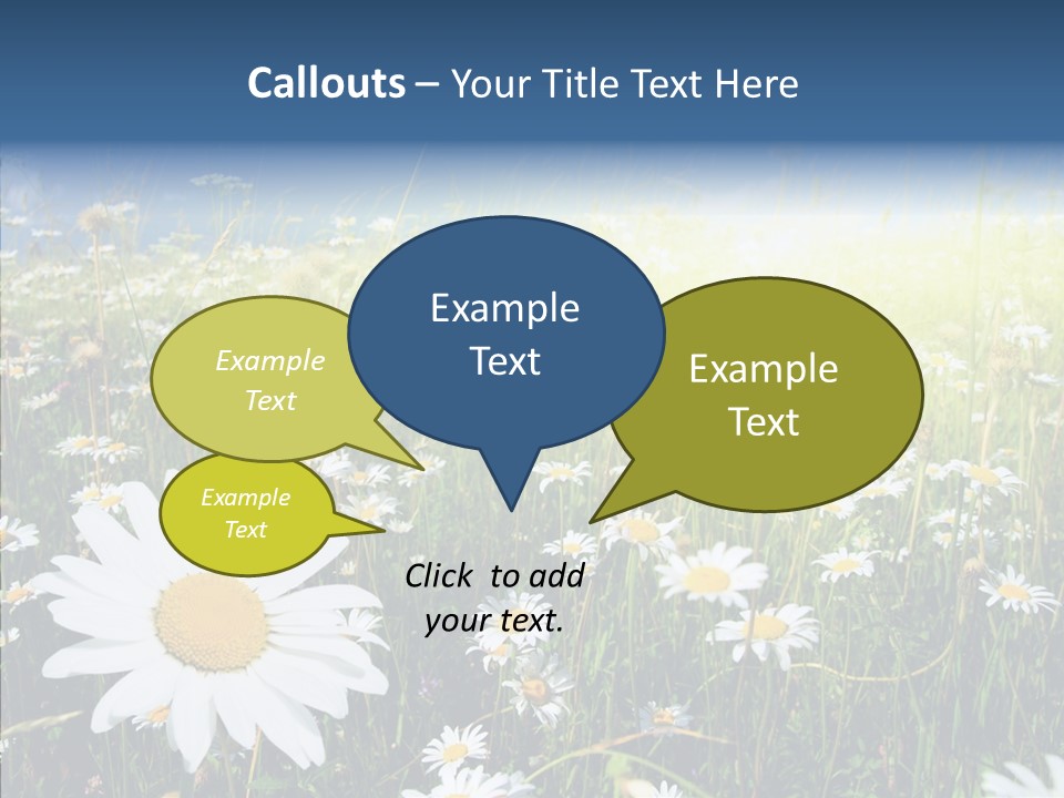 Background Plant Grass PowerPoint Template