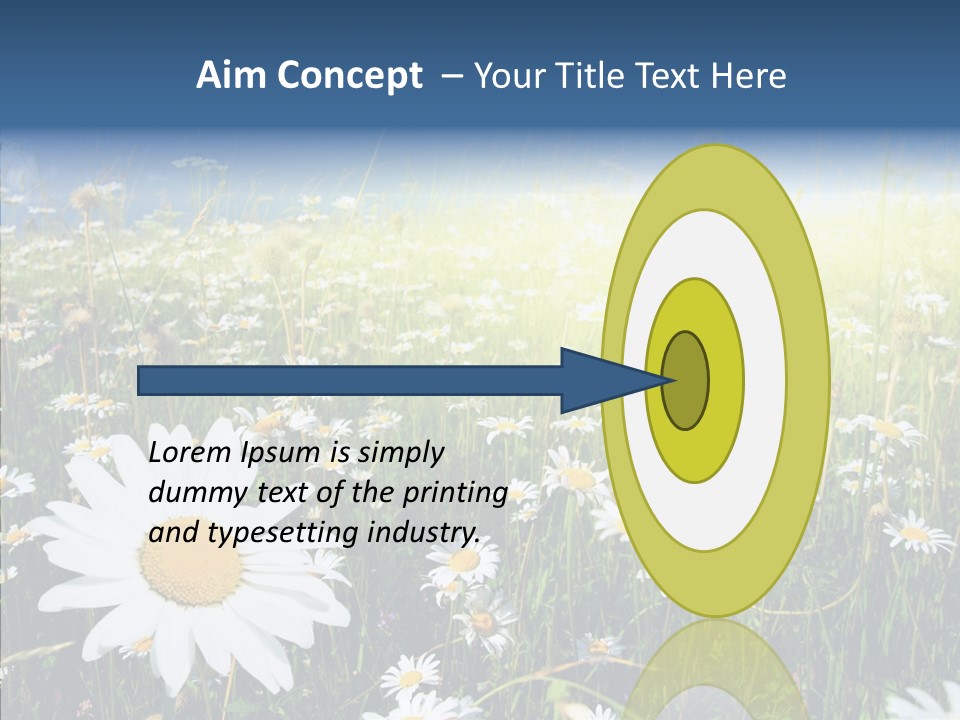 Background Plant Grass PowerPoint Template