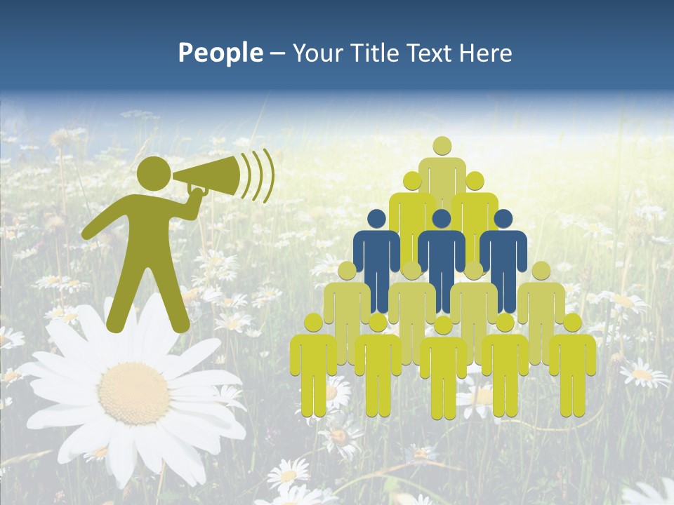 Background Plant Grass PowerPoint Template