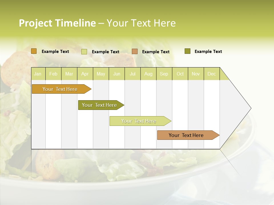 Cos Food Caesar PowerPoint Template