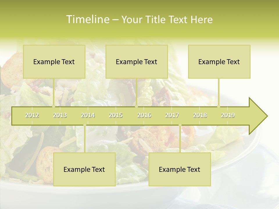 Cos Food Caesar PowerPoint Template