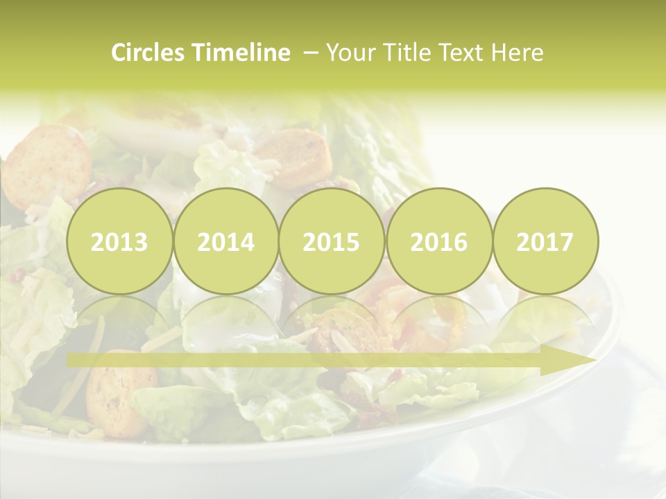 Cos Food Caesar PowerPoint Template