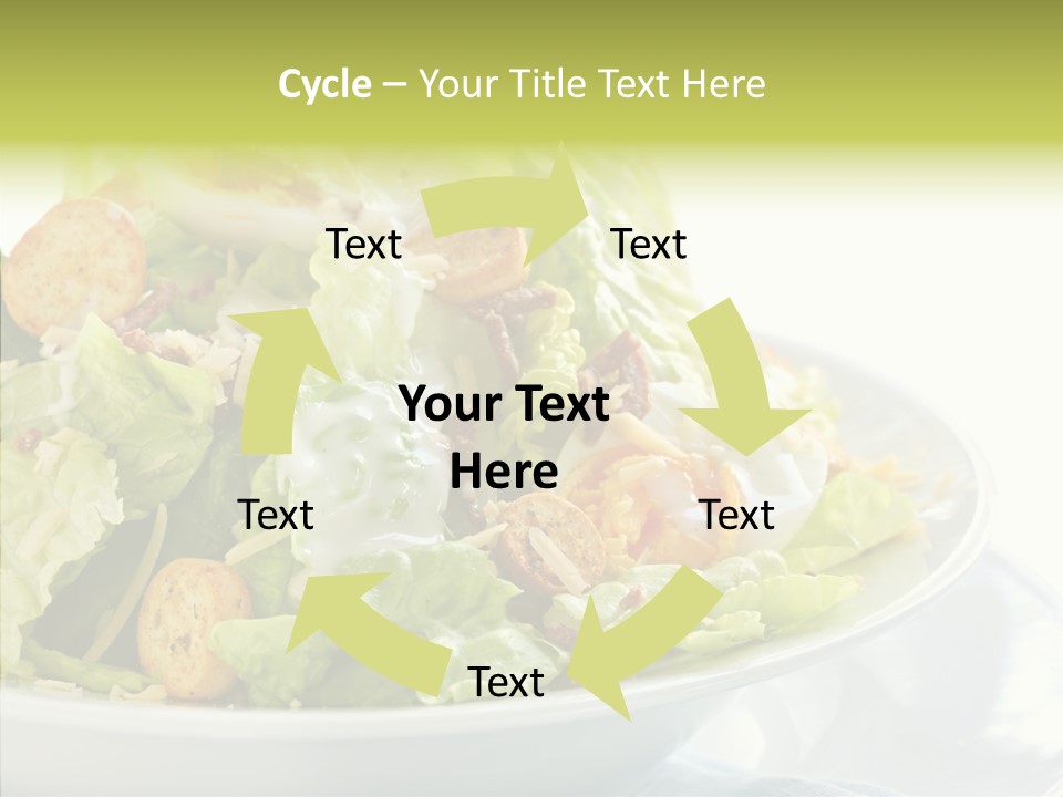 Cos Food Caesar PowerPoint Template