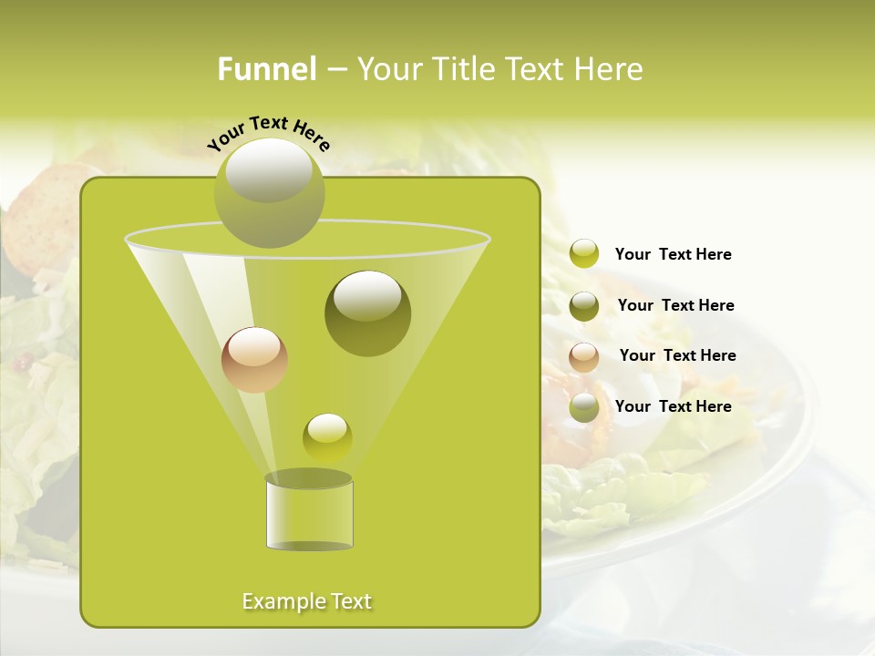 Cos Food Caesar PowerPoint Template
