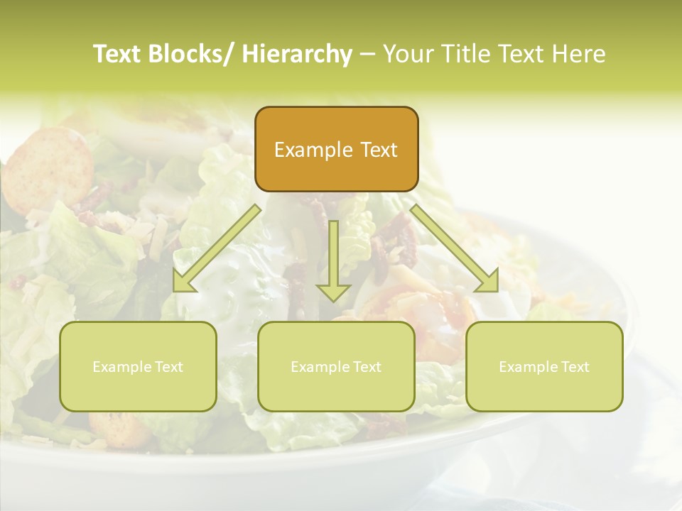 Cos Food Caesar PowerPoint Template