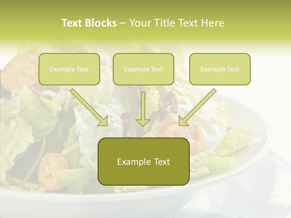 Cos Food Caesar PowerPoint Template