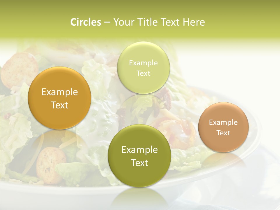 Cos Food Caesar PowerPoint Template