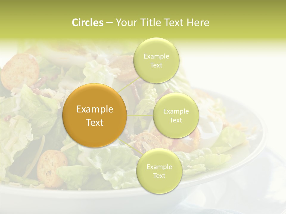 Cos Food Caesar PowerPoint Template