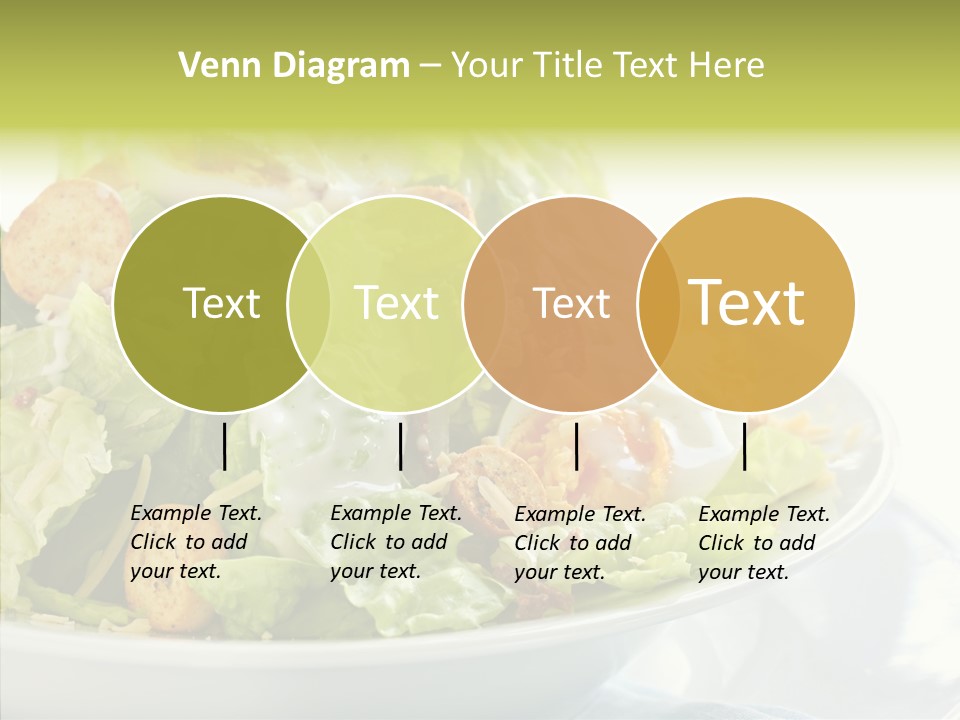 Cos Food Caesar PowerPoint Template