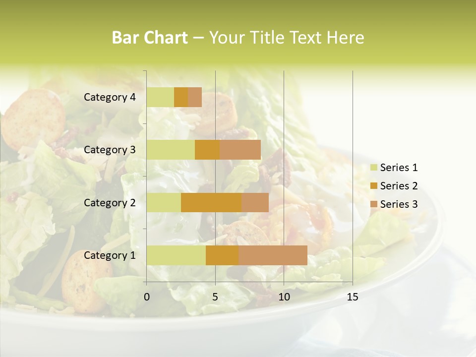 Cos Food Caesar PowerPoint Template