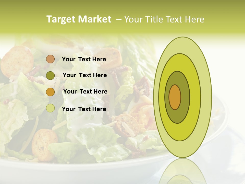 Cos Food Caesar PowerPoint Template