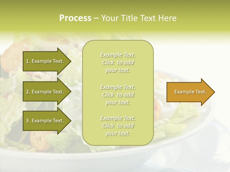 Cos Food Caesar PowerPoint Template