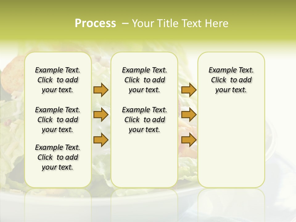Cos Food Caesar PowerPoint Template