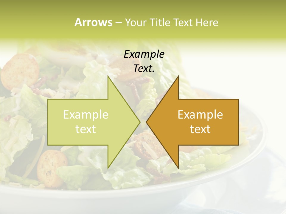 Cos Food Caesar PowerPoint Template