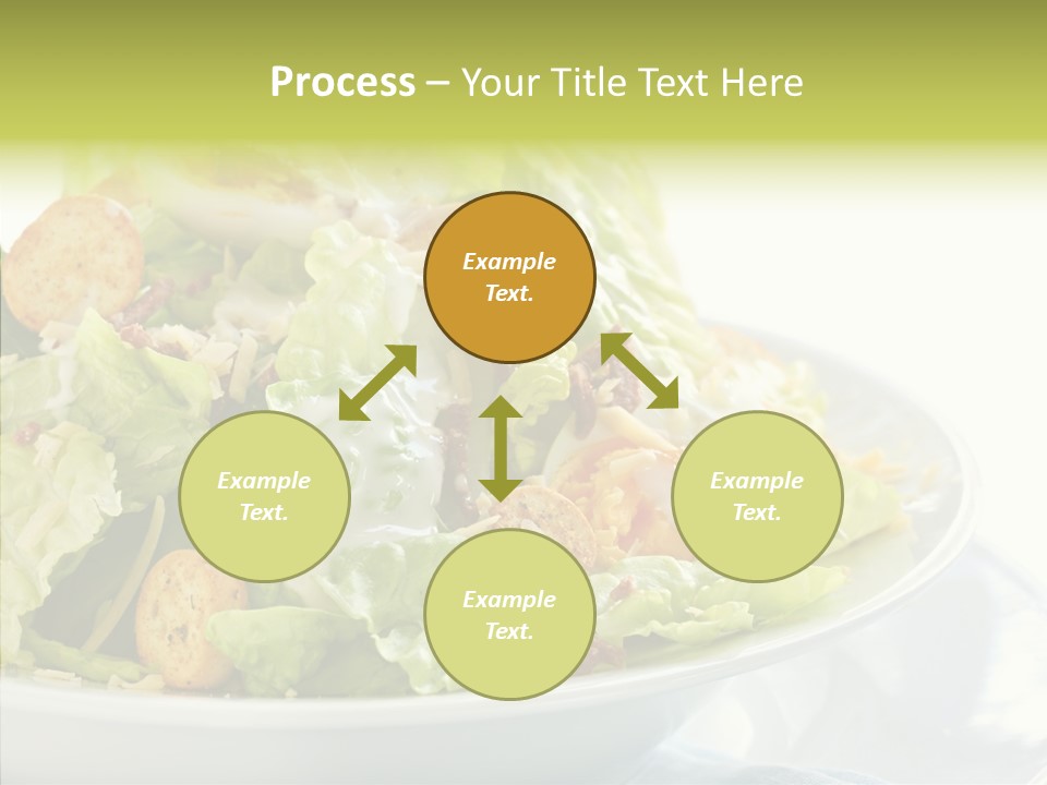Cos Food Caesar PowerPoint Template