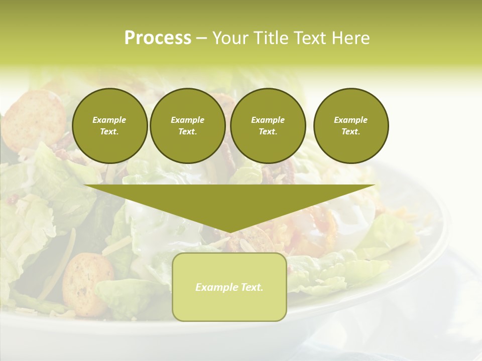 Cos Food Caesar PowerPoint Template